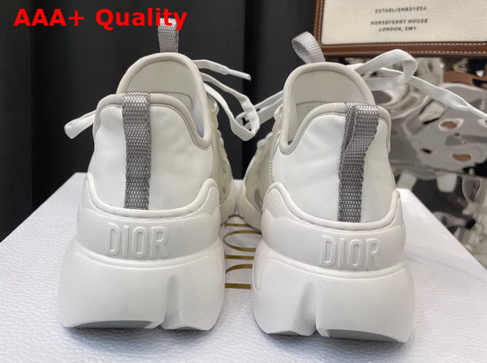 Dior D Connect Sneaker White Dior Spatial Printed Reflective Technical Fabric Replica