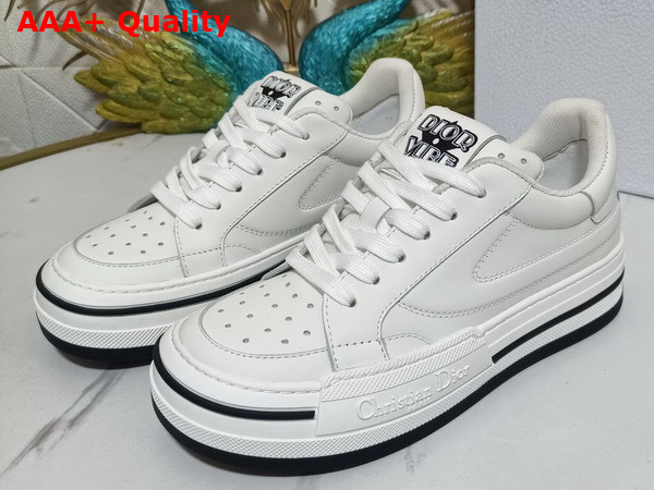 Dior D Freeway Sneaker White Calfskin Replica