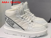 Dior D Player Sneaker White Quilted Nylon Replica