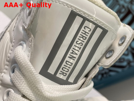 Dior D Player Sneaker White Quilted Nylon Replica