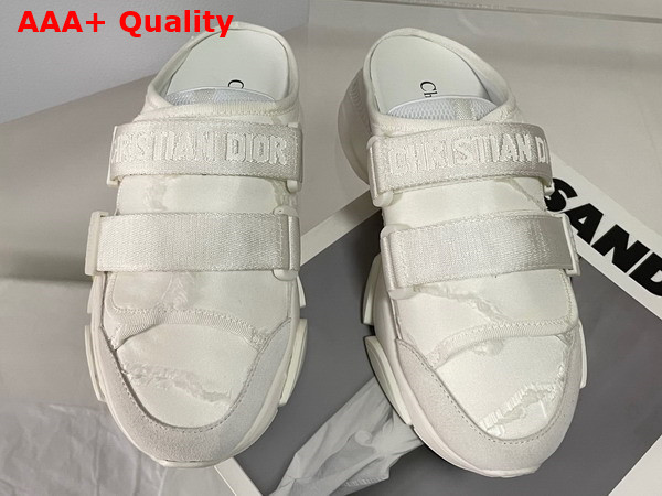 Dior D Wander Sneaker White Technical Fabric Replica