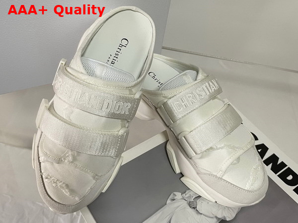 Dior D Wander Sneaker White Technical Fabric Replica