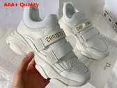 Dior D Wander Sneaker in White Calfskin Replica