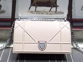 Dior Diorama Bag Rose Pouder Grained Calfskin for Sale