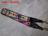 Dior Embroidered Canvas Shoulder Strap Replica