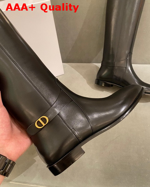 Dior Empreinte Boot Black Soft Calfskin Replica
