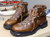 Dior Explorer II Laced and Buckled Ankle Boot in Brown Replica