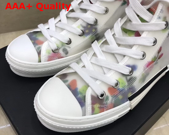 Dior Flowers Technical Canvas B23 High Top Sneaker Replica