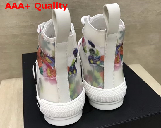 Dior Flowers Technical Canvas B23 High Top Sneaker Replica