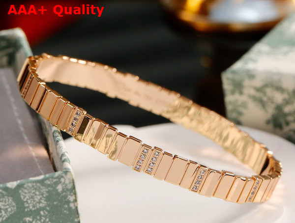 Dior GEM Dior Bracelet Pink Gold and Diamonds Replica