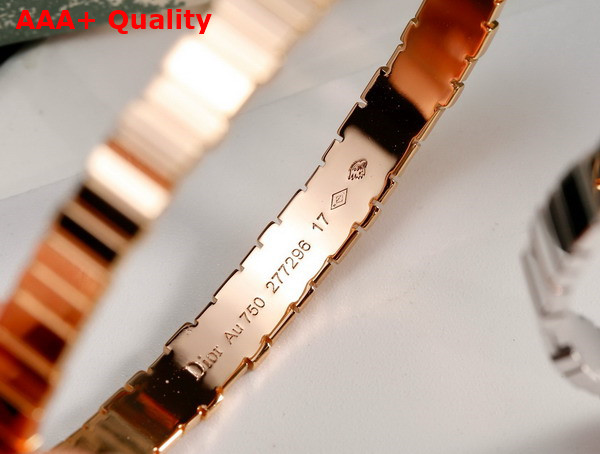 Dior GEM Dior Bracelet in Pink Gold Replica
