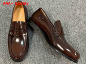 Dior Granville Loafer in Deep Brown Shiny Calfskin Replica