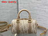Dior Groove 17Nano Bag in Natural Dior Oblique Jacquard Replica