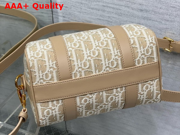 Dior Groove 20 Bag in Natural Dior Oblique Jacquard Replica
