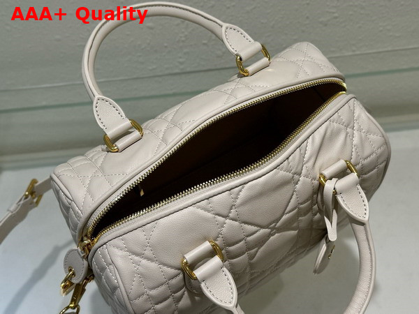 Dior Groove 25 Bag Dusty Ivory Macrocannage Calfskin Replica