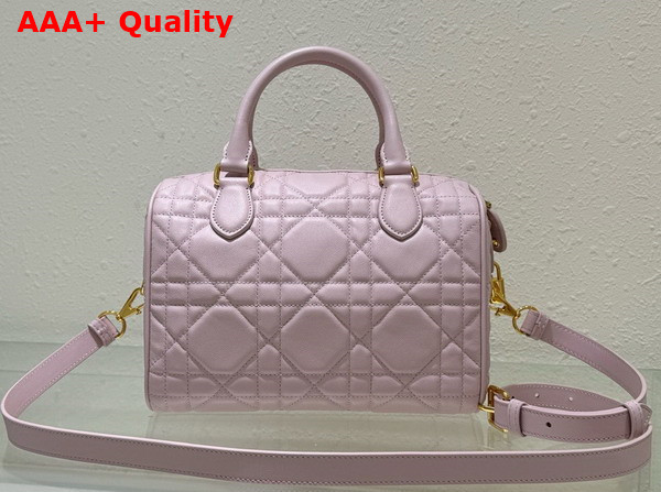 Dior Groove 25 Bag Pale Pink Macrocannage Calfskin Replica