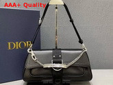 Dior Hardcore Shoulder Bag in Black Leather Replica