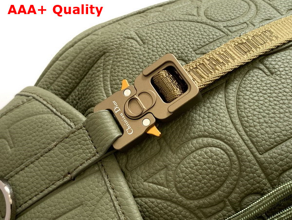 Dior Hit the Road Backpack Green Dior Gravity Leather and Green Grained Calfskin Replica