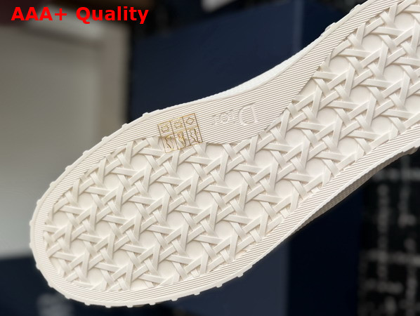 Dior Hooper High Top Sneaker in Black Dior Oblique Jacquard and Black Suede Calfskin Replica