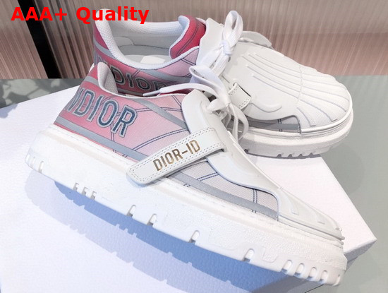 Dior ID Sneaker Gradient Pink Technical Fabric Replica