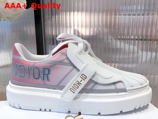 Dior ID Sneaker Gradient Pink Technical Fabric Replica