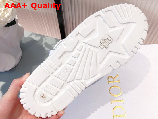 Dior ID Sneaker White and Blue Technical Fabric Replica