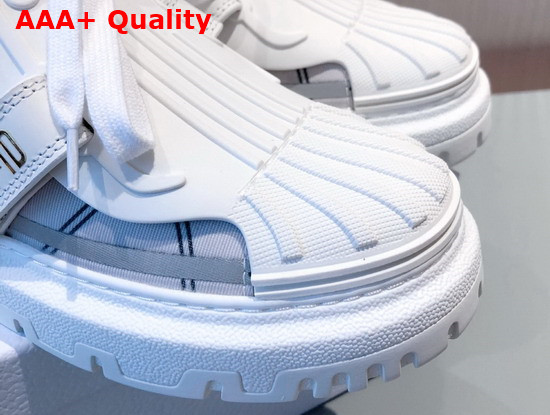 Dior ID Sneaker White and French Blue Technical Fabric KCK309TNT Replica