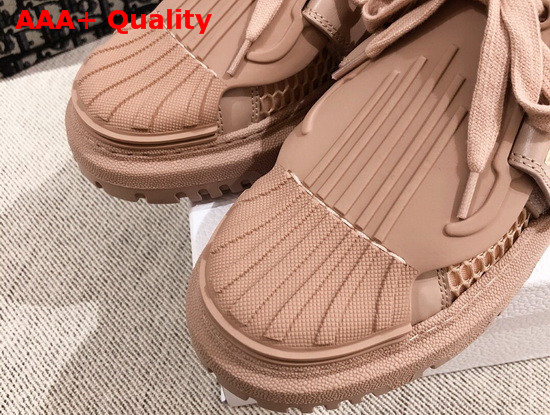 Dior ID Sneaker in Nude Mesh and Rubber Replica