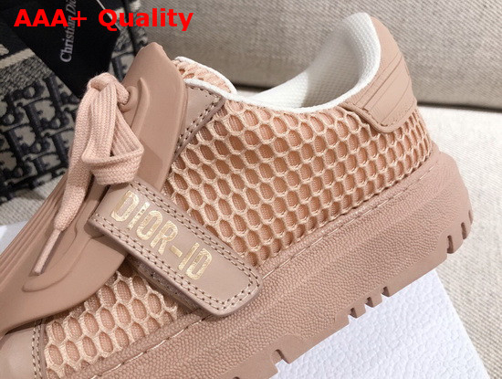 Dior ID Sneaker in Nude Mesh and Rubber Replica