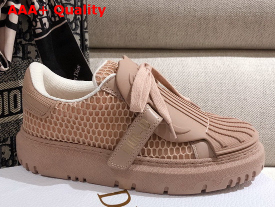 Dior ID Sneaker in Nude Mesh and Rubber Replica