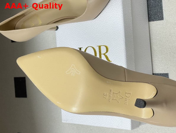 Dior Initials Pump in Trench Calfskin Replica