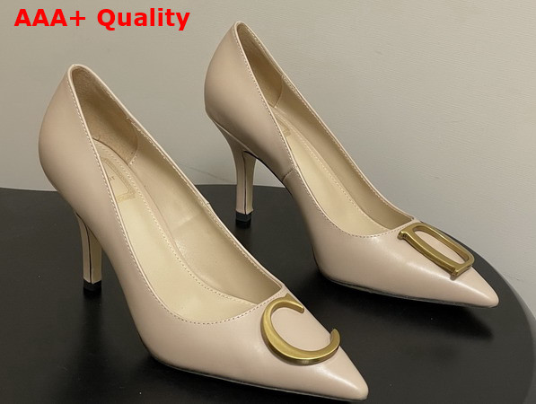 Dior Initials Pump in Trench Calfskin Replica