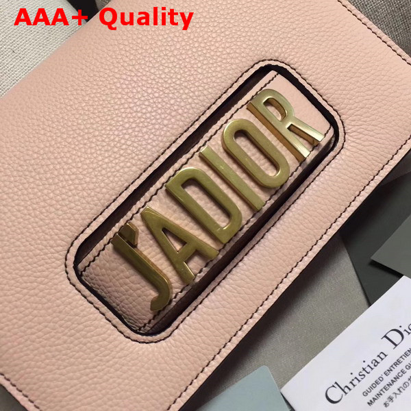 Dior J adior Flap Bag in Pink Grained Calfskin Replica