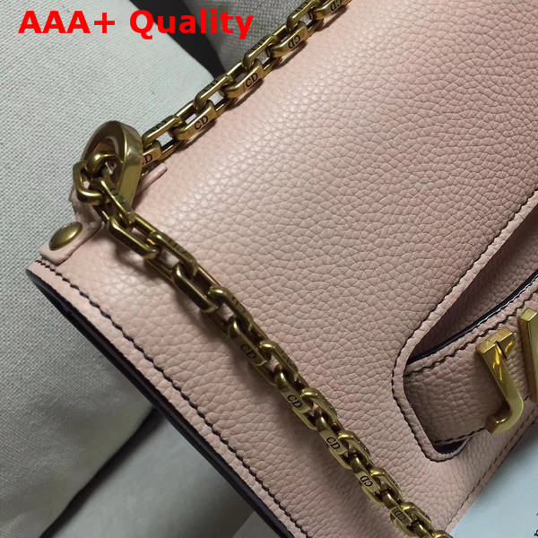 Dior J adior Flap Bag in Pink Grained Calfskin Replica