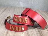 Dior J adior Shoulder Strap in Red Calfskin For Sale