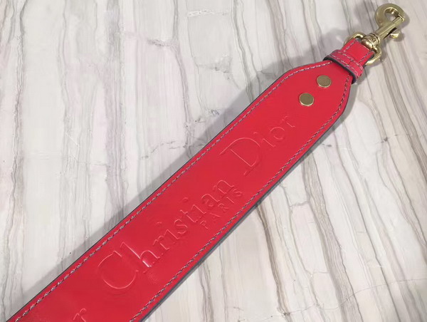 Dior J adior Shoulder Strap in Red Calfskin For Sale