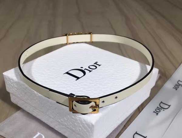 Dior Jadior Necklace in White with Gold Tone Finish Aged Metal For Sale