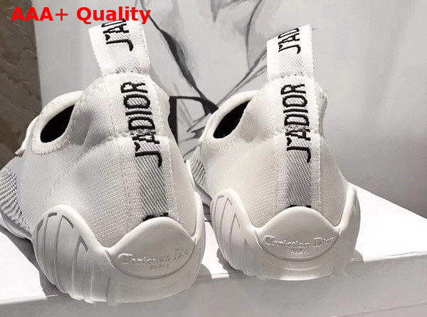 Dior Jadior Perforated Sneaker in White Technical Canvas Replica