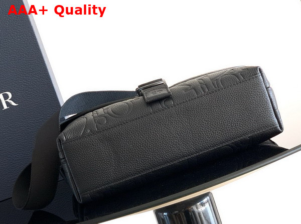 Dior Jett Zipped Messenger Bag Black Dior Gravity Leather Replica