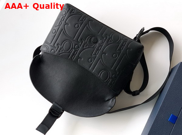 Dior Jett Zipped Messenger Bag Black Dior Gravity Leather Replica