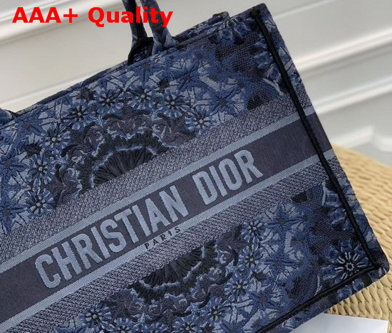 Dior Kaleidiorscopic Small Book Tote Bag in Blue Replica