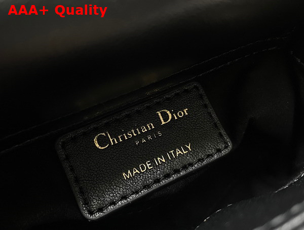 Dior Lady Dior Micro Bag Black Cannage Lambskin Replica