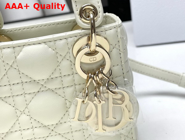 Dior Lady Dior Micro Bag Latte Cannage Lambskin Replica