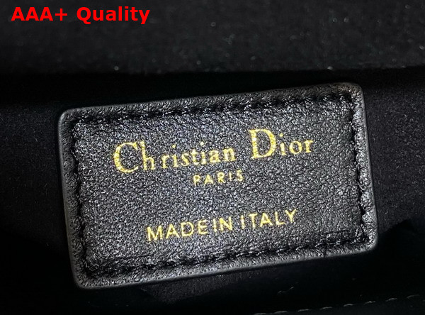 Dior Lady Dior Micro Bag in Black Cannage Lambskin Replica