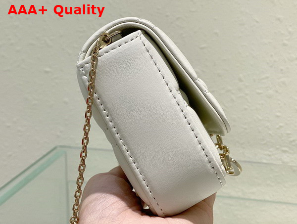 Dior Lady Dior Phone Pouch Latte Cannage Lambskin Replica