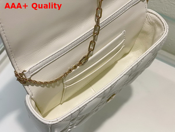 Dior Lady Dior Phone Pouch Latte Cannage Lambskin Replica