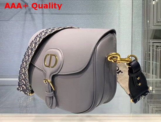 Dior Large Dior Bobby Bag Gray Box Calfskin Replica