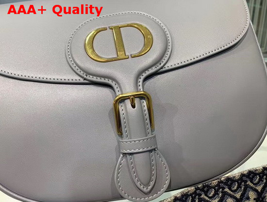 Dior Large Dior Bobby Bag Gray Box Calfskin Replica