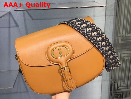 Dior Large Dior Bobby Bag Light Brown Box Calfskin Replica