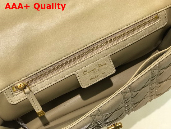 Dior Large Dior Caro Bag Beige Soft Cannage Calfskin Replica